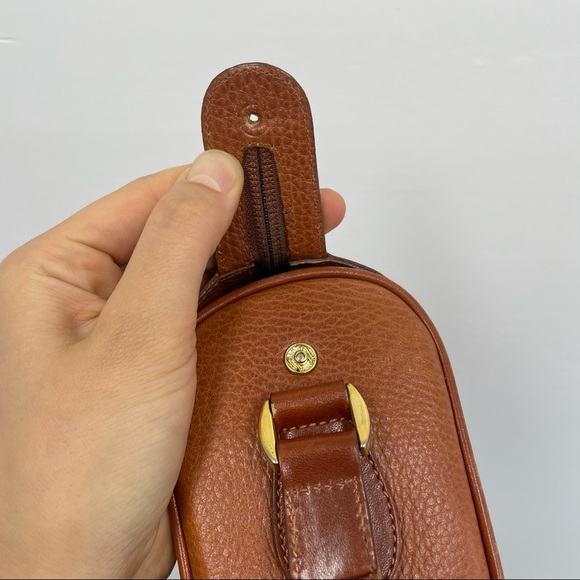 ⛔️SOLD⛔️Vintage Mark Cross Brown Leather Cross Bod - Picture 11 of 13